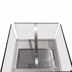 DIVINA FIRE DF94801 cheminée Intérieur & extérieur Cheminée autonome Bioéthanol Blanc