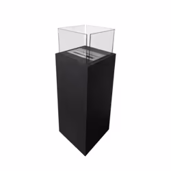 DIVINA FIRE DF94802, Cheminée autonome, Bioéthanol, Noir, Intérieure, 3 - 3,5 h, 1,2 L