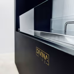 DIVINA FIRE DF94807 cheminée Intérieure Noir