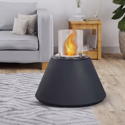 DIVINA FIRE DF95265 cheminée Intérieur & extérieur Anthracite