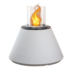 DIVINA FIRE DF95266 cheminée Intérieur & extérieur Cheminée autonome Bioéthanol Blanc