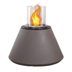 DIVINA FIRE DF95267 cheminée Intérieur & extérieur Cheminée autonome Bioéthanol Gris