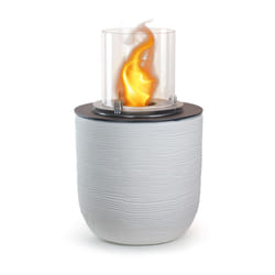 DIVINA FIRE Raffaello Intérieur & extérieur Cheminée autonome Bioéthanol Perle