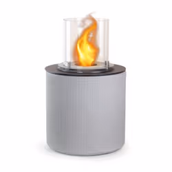 DIVINA FIRE DF95279, Cheminée autonome, Bioéthanol, Beige, Intérieur & extérieur, 4 - 5 h, 1,5 L