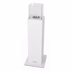 DIVINA FIRE Capri 70 Intérieur & extérieur Cheminée autonome Bioéthanol Blanc - Vue supplémentaire 3