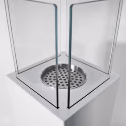 DIVINA FIRE Capri 70 Intérieur & extérieur Cheminée autonome Bioéthanol Blanc - Vue supplémentaire 5