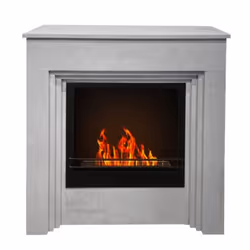 DIVINA FIRE DF95598, Cheminée autonome, Bioéthanol, Gris, Intérieure, 4,5 - 5 h, 1,8 L