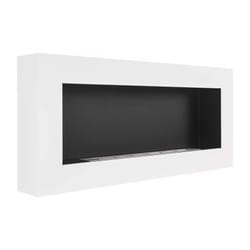 DIVINA FIRE DF98694 cheminée Intérieure Cheminée encastrable Bioéthanol Blanc