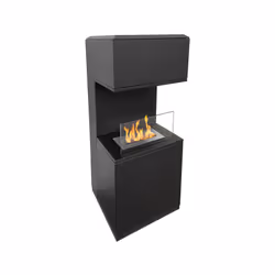 DIVINA FIRE Cheminée au bioéthanol OSLO Dimensions extérieures : Largeur 38cm Profondeur 38cm Hauteur 100cm Poids 25kg Donnée ...