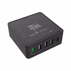 itek ITSCT4UC60, Intérieure, Secteur, 5 V, Noir