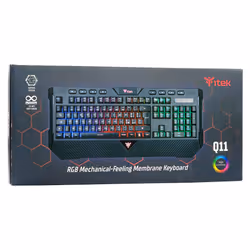 itek Q11 clavier USB Italien Noir