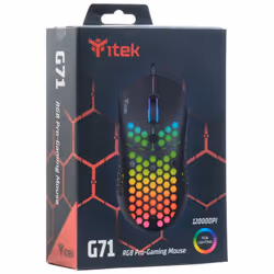 itek G71 souris Droitier USB Type-A Optique 12000 DPI