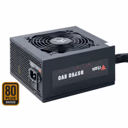 itek BS750, 750 W, 100 - 240 V, Actif, Sur-courant, Sur-alimentation, Surtension, Court-circuit, Sous-tension, 24-pin ATX, Se ...