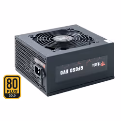 itek GF650, 650 W, 100 - 240 V, Actif, Sur-courant, Sur-alimentation, Surtension, Court-circuit, Sous-tension, 24-pin ATX, Mo ...