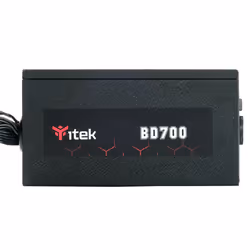 itek BD700 unité d'alimentation d'énergie 700 W 24-pin ATX ATX Noir - Vue supplémentaire 6