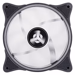 itek ITCFA12IO système de refroidissement d’ordinateur Boitier PC Ventilateur 12 cm Blanc