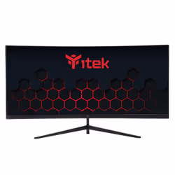 itek GGC, 76,2 cm (30"), 2560 x 1080 pixels, Full HD Ultra large, LED, 1 ms, Noir