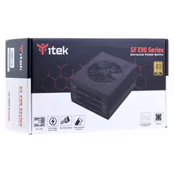 itek Alimentatore GF1000 EVO unité d'alimentation d'énergie 1000 W 24-pin ATX ATX Noir