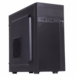 itek THEON, Mini Tower, PC, Noir, micro ATX, 500 W, Bas