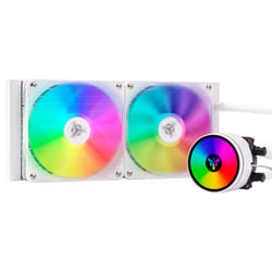 itek EVOLIQ 240 V2 ARGB (White Edition) Processeur Kit de refroidissement du liquide 12 cm Blanc