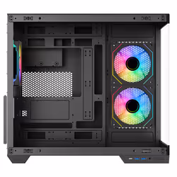 itek DARK CAVE DS Tower Noir