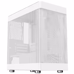 itek PROMESH 35W, Mini Tower, PC, Blanc, micro ATX, Mini-ITX, Acier, maison/bureau