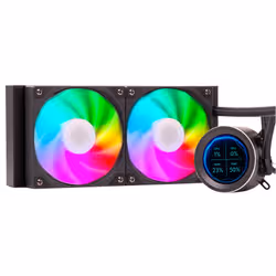 itek ARCTIC SPHERE LCD 240 Processeur Kit de refroidissement du liquide 12 cm Noir - Vue supplémentaire 2