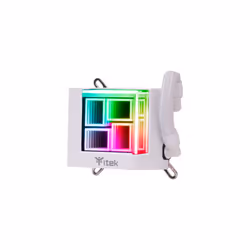 itek HYDRO CUBE 240W Processeur Kit de refroidissement du liquide 12 cm Blanc - Vue supplémentaire 3