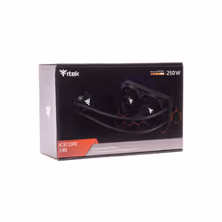 itek ICECORE 240 Processeur Kit de refroidissement du liquide 12 cm Noir 1 pièce(s) - Vue supplémentaire 6