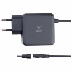 itek ITNBAWC65 chargeur d'appareils mobiles Ordinateur portable Noir Secteur Intérieure
