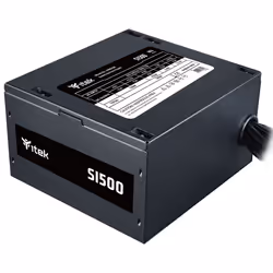 itek SI500 unité d'alimentation d'énergie 500 W 20+4 pin ATX ATX Noir - Vue supplémentaire 2