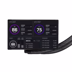 itek THERMORA 50B Processeur Refroidisseur de liquide tout-en-un 12 cm Noir - Vue supplémentaire 4
