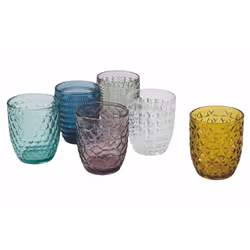 Galileo Geometrie, Couleurs assorties, Verre, 6 pièce(s), Cône, Claire, Geometrie