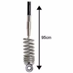 Câble RG58 (Länge: ± 4 m) Hauteur 950 mm Type helical loaded Impédance 50 Ω (asymmetrisch) Poids 380 g Trou de montage Ø 12.5 ...