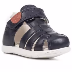 Sandales B254va08554 Macchia Cuir Bleu