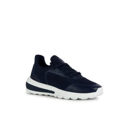 Sneakers Femme - GEOX - D Spherica Actif A - Cuir - Lacets Plats - Confort Exceptionnel
