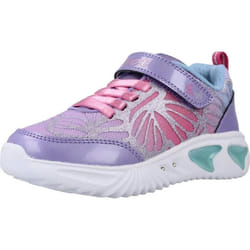 Basket Geox 134322 Violet 31 - GEOX - Fille - Enfant - Synthétique - Lacets - Plat