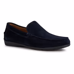 Mocassins Mocasin Serraje C4002 Daim Bleu