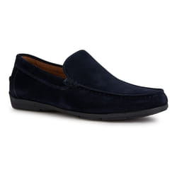 Mocassins Mocasin Serraje C4002 Daim Bleu