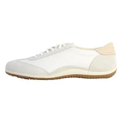 Basket Cuir Geox Vega - Blanc/Ice