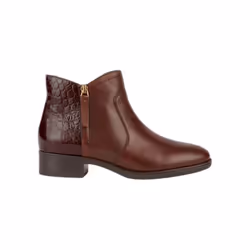 Bottines Felicity Cuir Marron