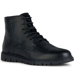 Bottines Geox - Homme - U36DGD 00046 C9999 - Cuir - Noir