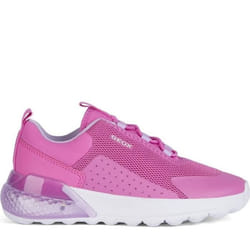 Baskets - GEOX - ACTIVART ILLUMINUS SNEAKERS - Fermeture Lacets - Rose - Fille