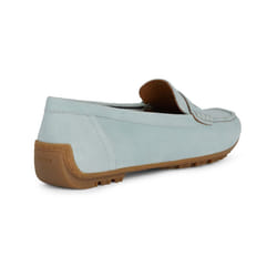 Mocassins Kosmopolis + Grip Nubuck Bleu