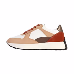Sneakers D Amabel A Cuir Blanc