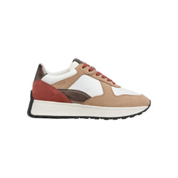 Sneakers D Amabel A Cuir Blanc