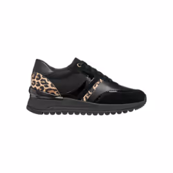 Sneakers D Desya A Cuir Noir