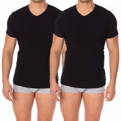 Bipack tshirts slim col V - Bikkembergs - Homme