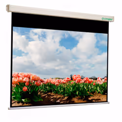 Sopar Platinum, Manuel, 3,66 m (144"), 2,19 m, 2,92 m, 4:3, Aluminium, Noir, Blanc
