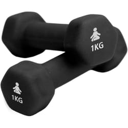 FITPADDY DB2X1BK haltère Haltère au poids fixe 2 kg 2 pièce(s)